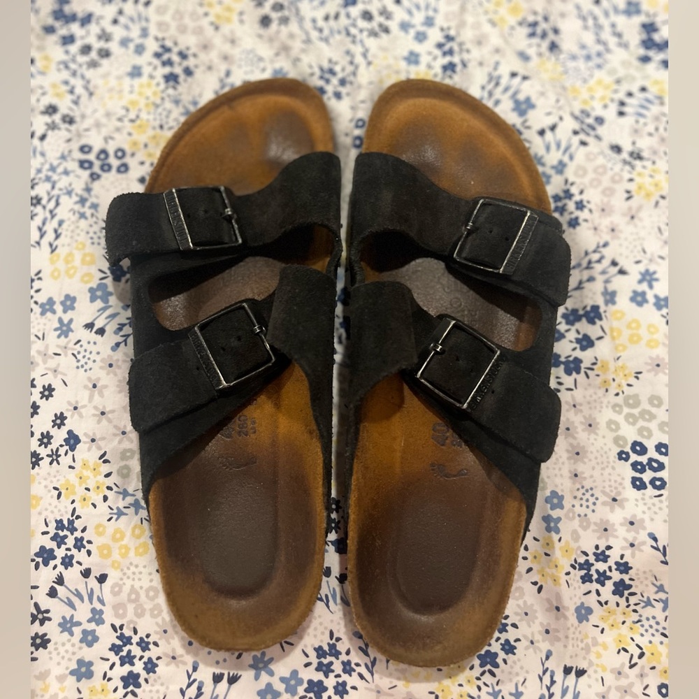 Women’s BIRKENSTOCK Arizona Black Suede Sandals